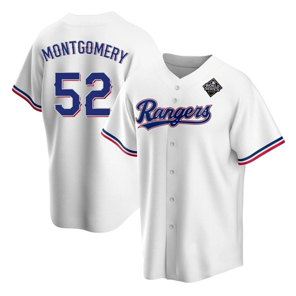 Baseball Jordan Montgomery Texas Ranger 52 Jersey
