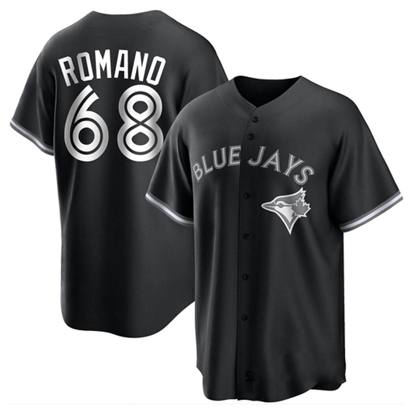 Baseball Jordan Romano Toronto Blue Jays 68 Jersey