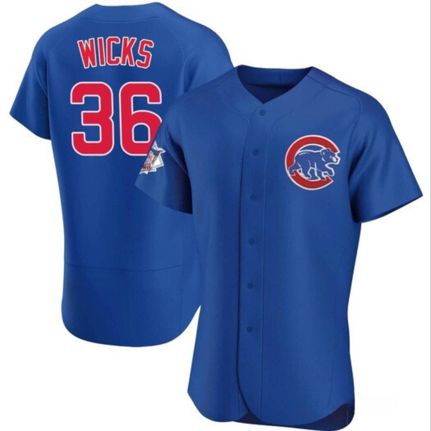 Baseball Jordan Wicks Chicago Cubs 36 Jersey