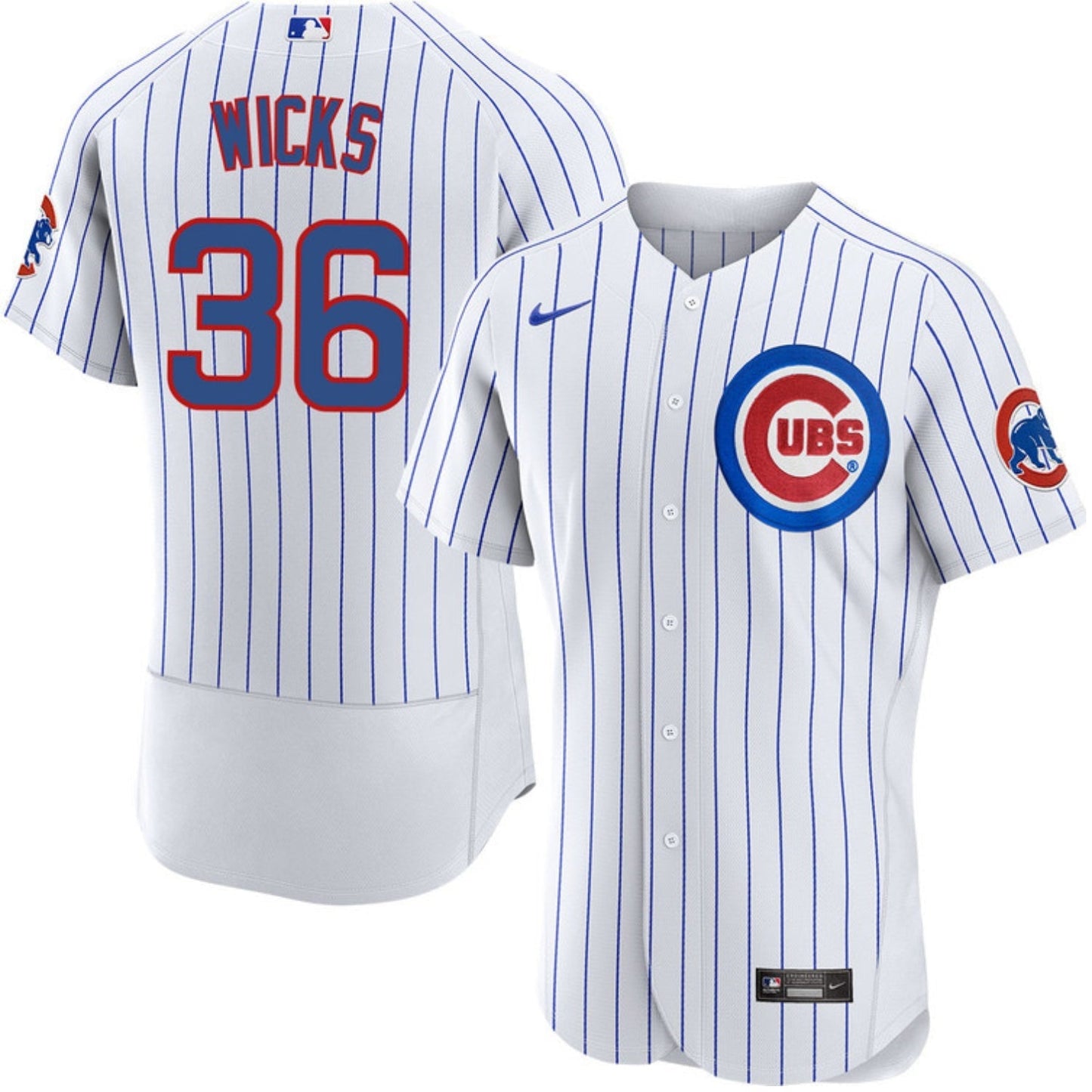 Baseball Jordan Wicks Chicago Cubs 36 Jersey