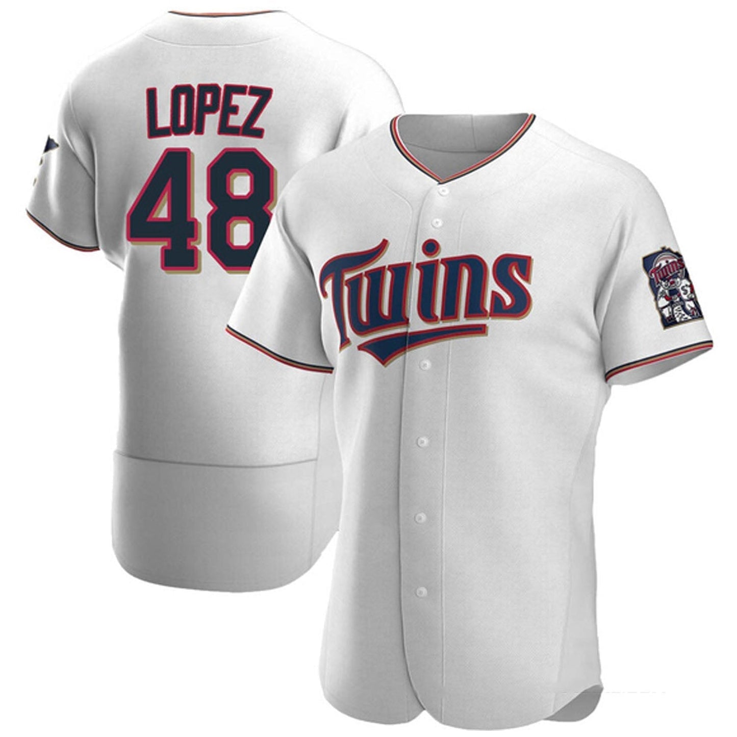 Baseball Jorge Lopez Minnesota Twins 48 Jersey