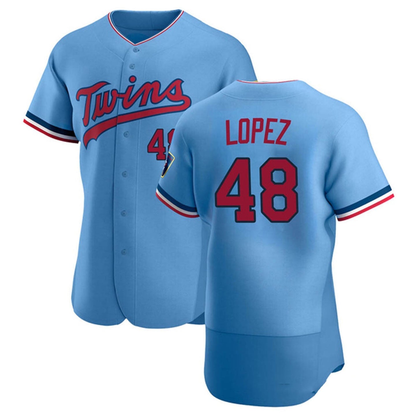Baseball Jorge Lopez Minnesota Twins 48 Jersey