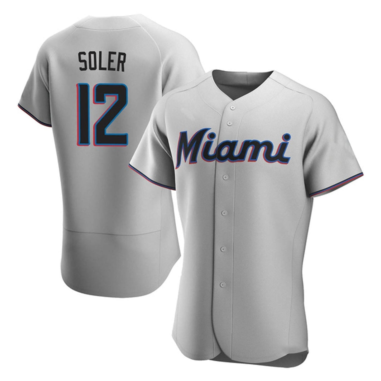 Baseball Jorge Soler Miami Marlins 12 Jersey
