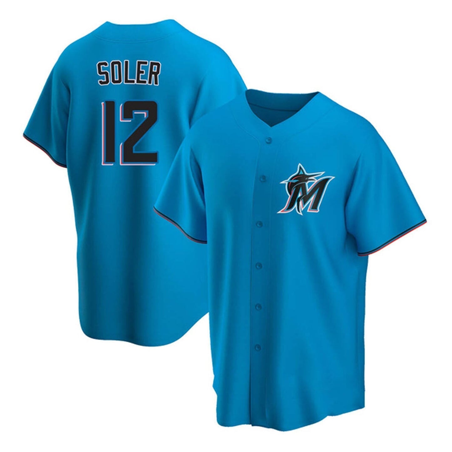 Baseball Jorge Soler Miami Marlins 12 Jersey