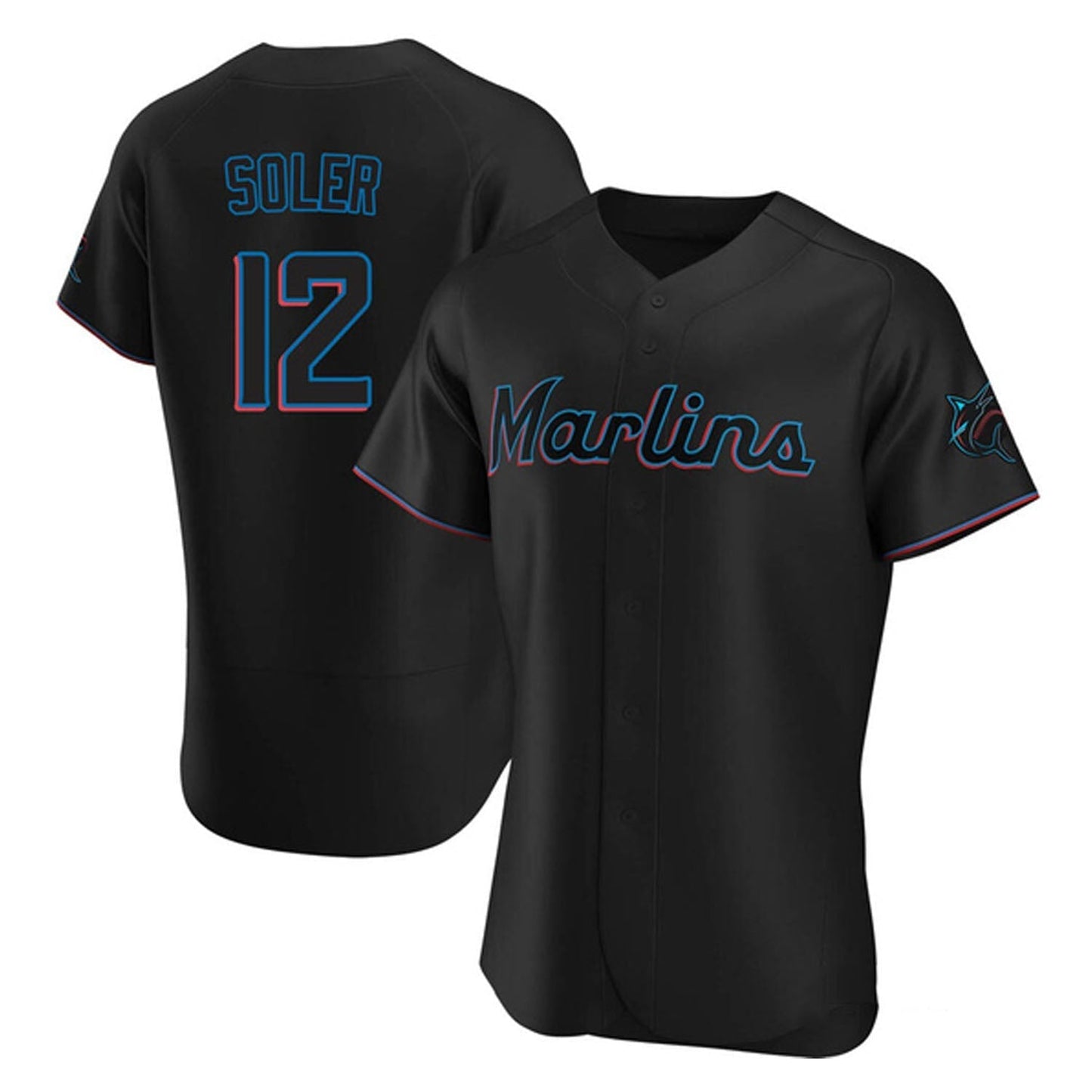 Baseball Jorge Soler Miami Marlins 12 Jersey