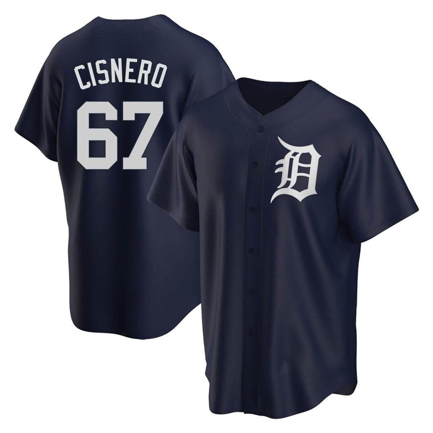 Baseball José Cisnero Detroit Tigers 67 Jersey