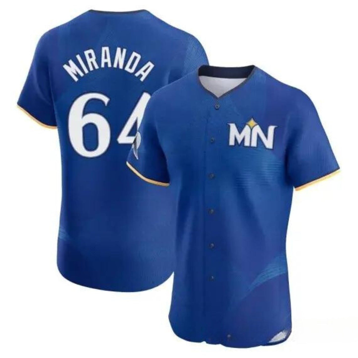 Baseball Jose Miranda White Minnesota Twins 64 Jersey