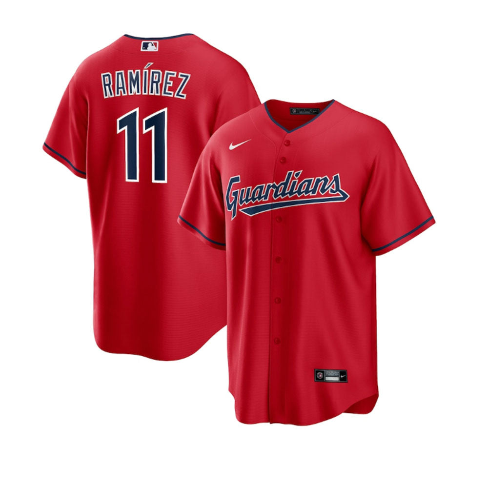 Baseball Jose Ramirez Cleveland Guardians 11 Jersey