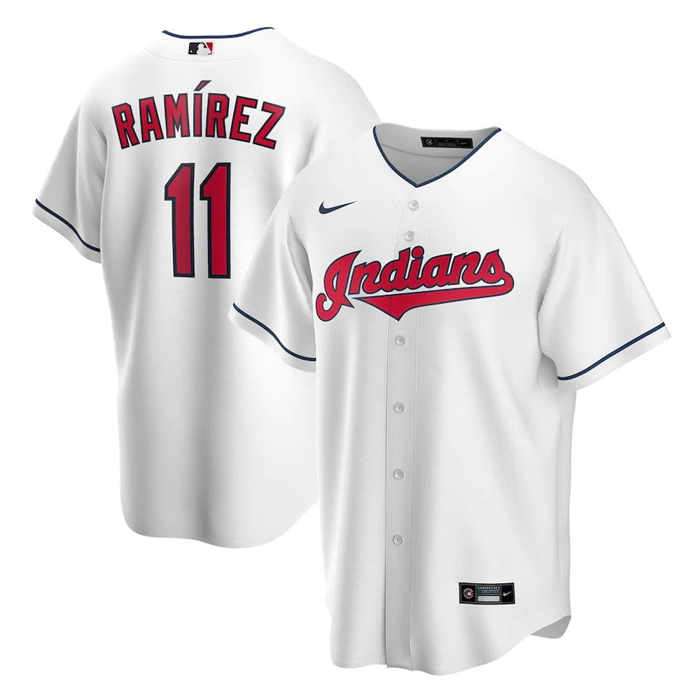 Baseball Jose Ramirez Cleveland Indians 11 Jersey