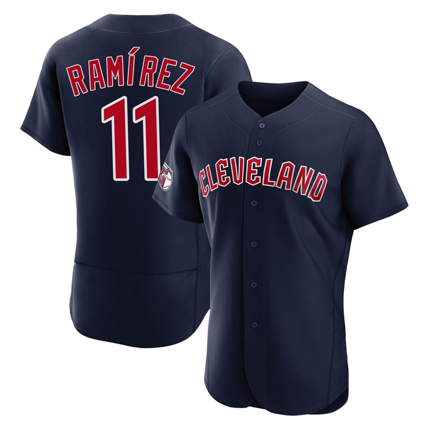 Baseball Jose Ramirez Cleveland Indians 11 Jersey