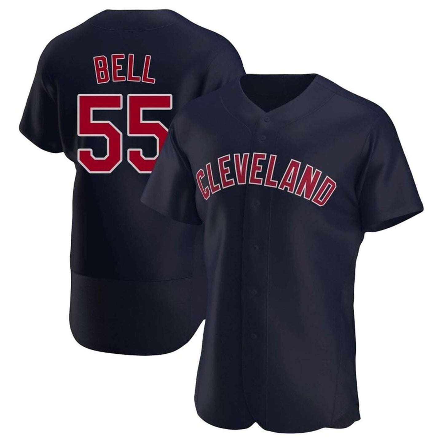 Baseball Josh Bell Cleveland Indians 55 Jersey