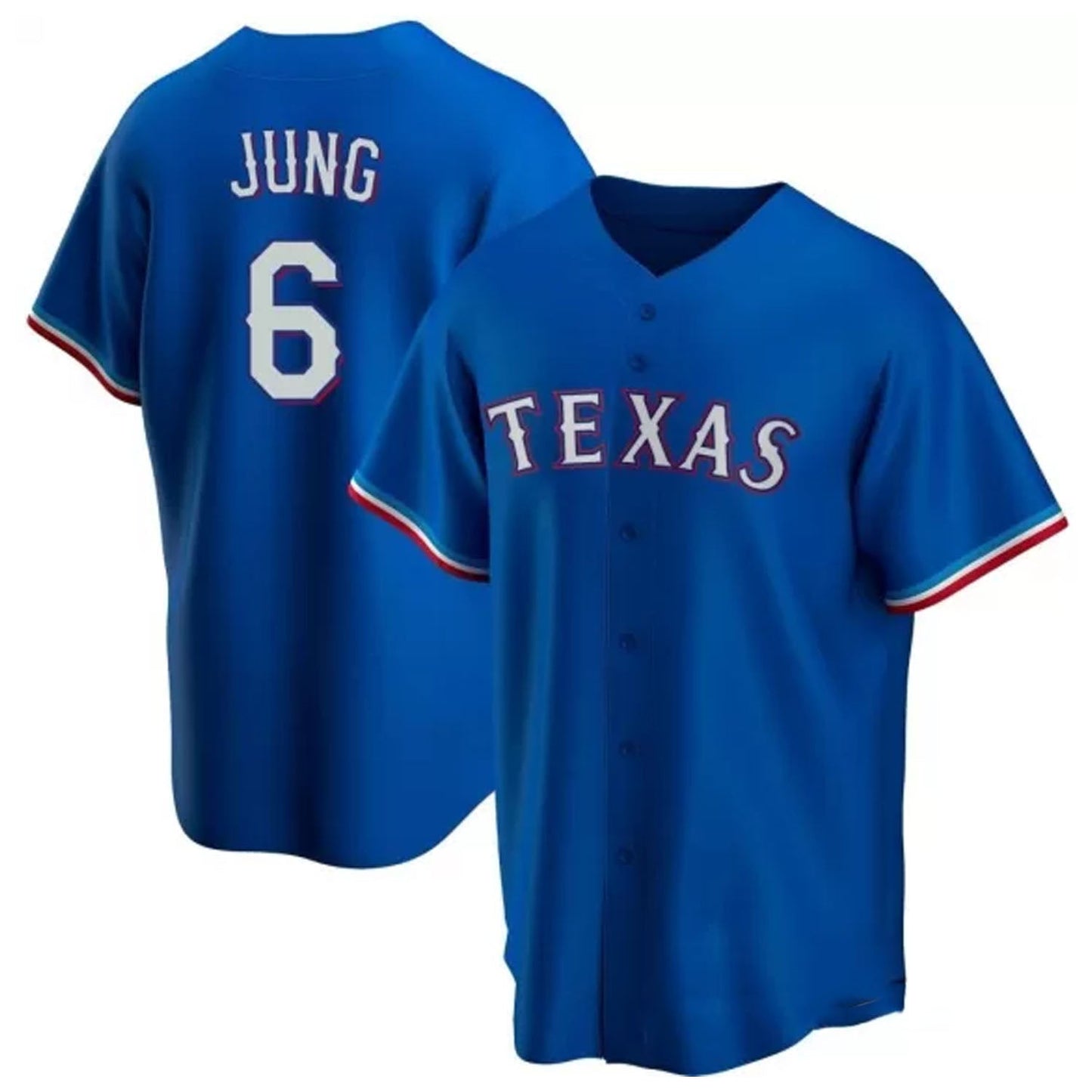 Baseball Josh Jung Texas Rangers 6 Jersey