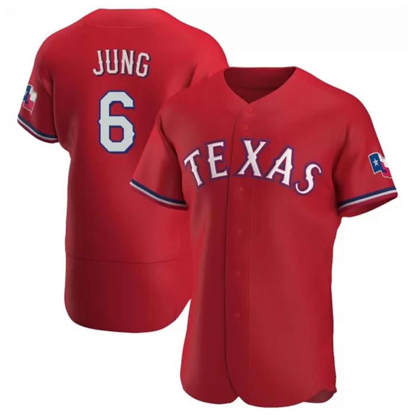 Baseball Josh Jung Texas Rangers 6 Jersey