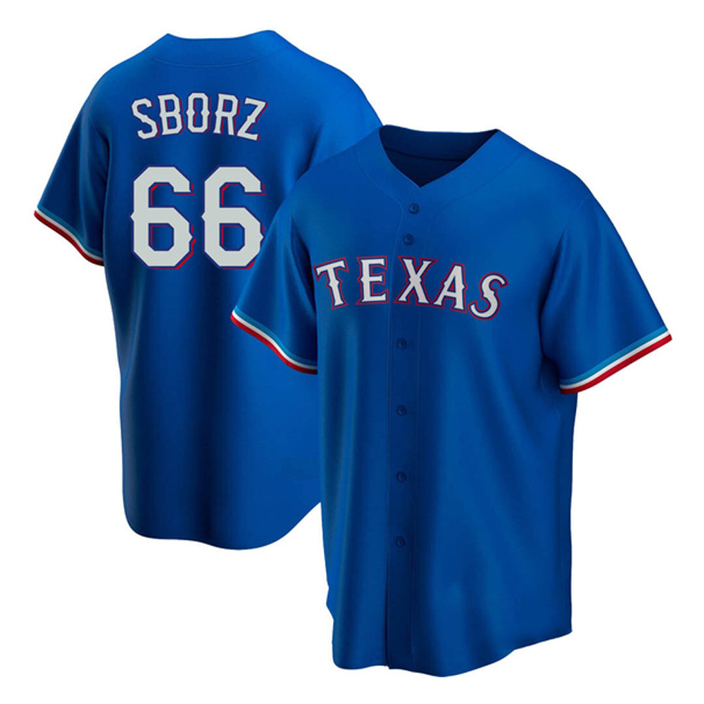 Baseball Josh Sborz Texas Ranger 66 Jersey
