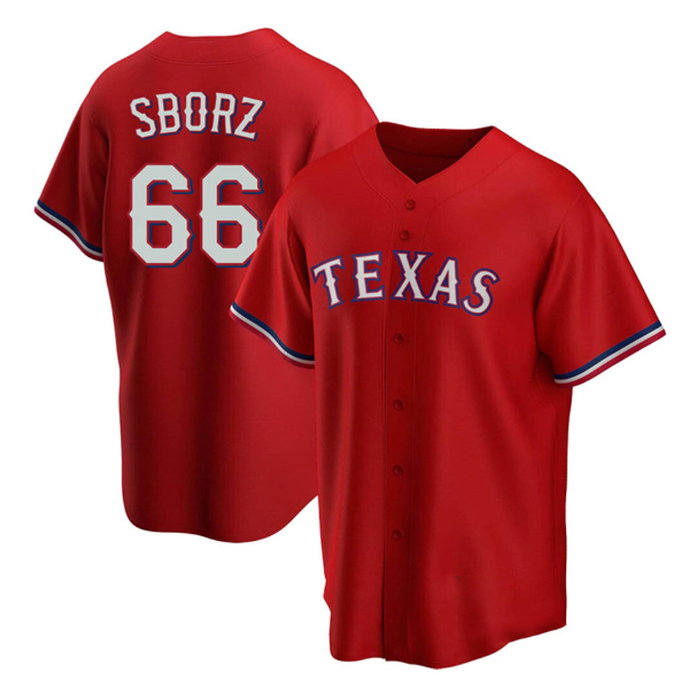 Baseball Josh Sborz Texas Ranger 66 Jersey