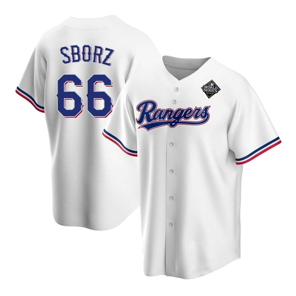 Baseball Josh Sborz Texas Ranger 66 Jersey