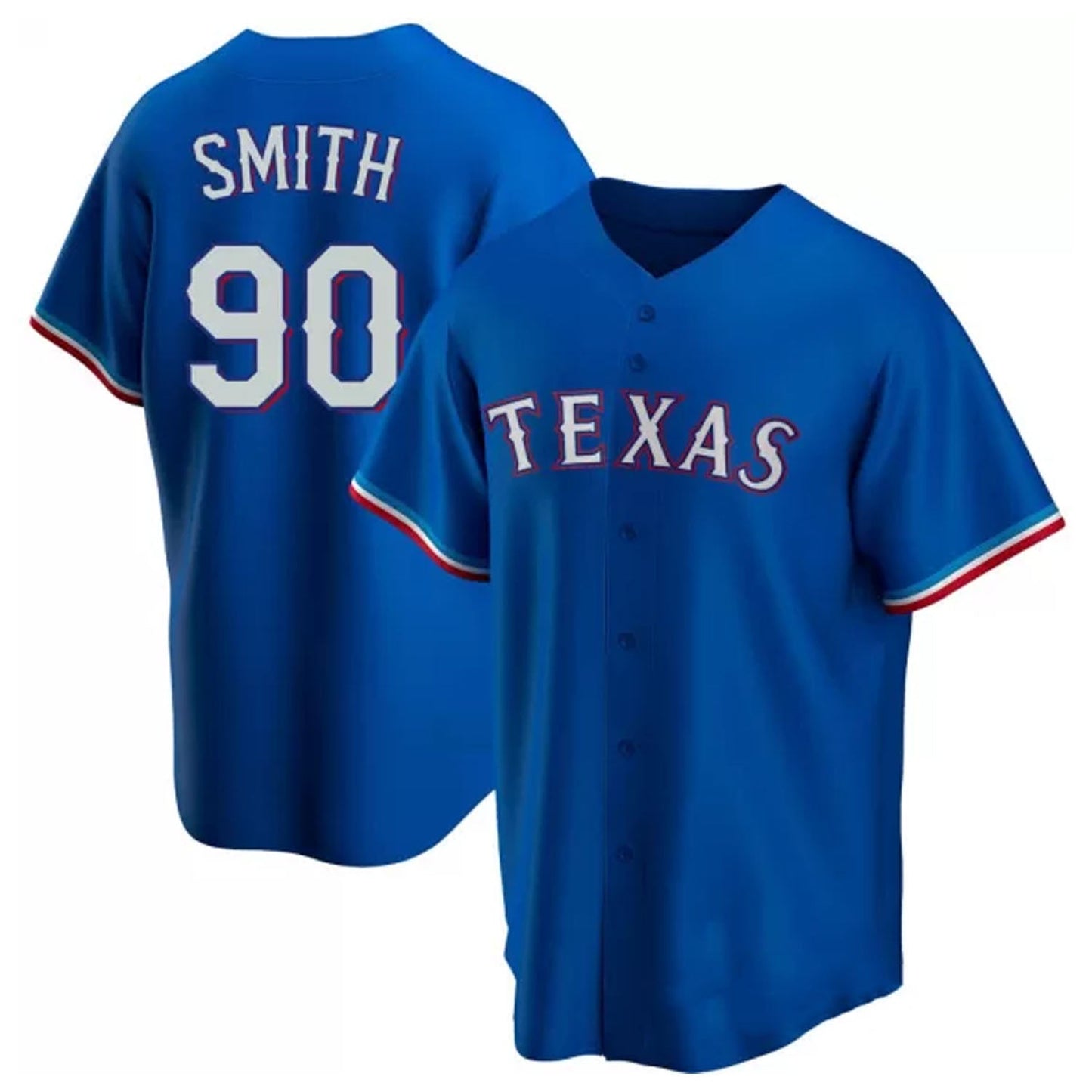 Baseball Josh Smith Texas Rangers 90 Jersey