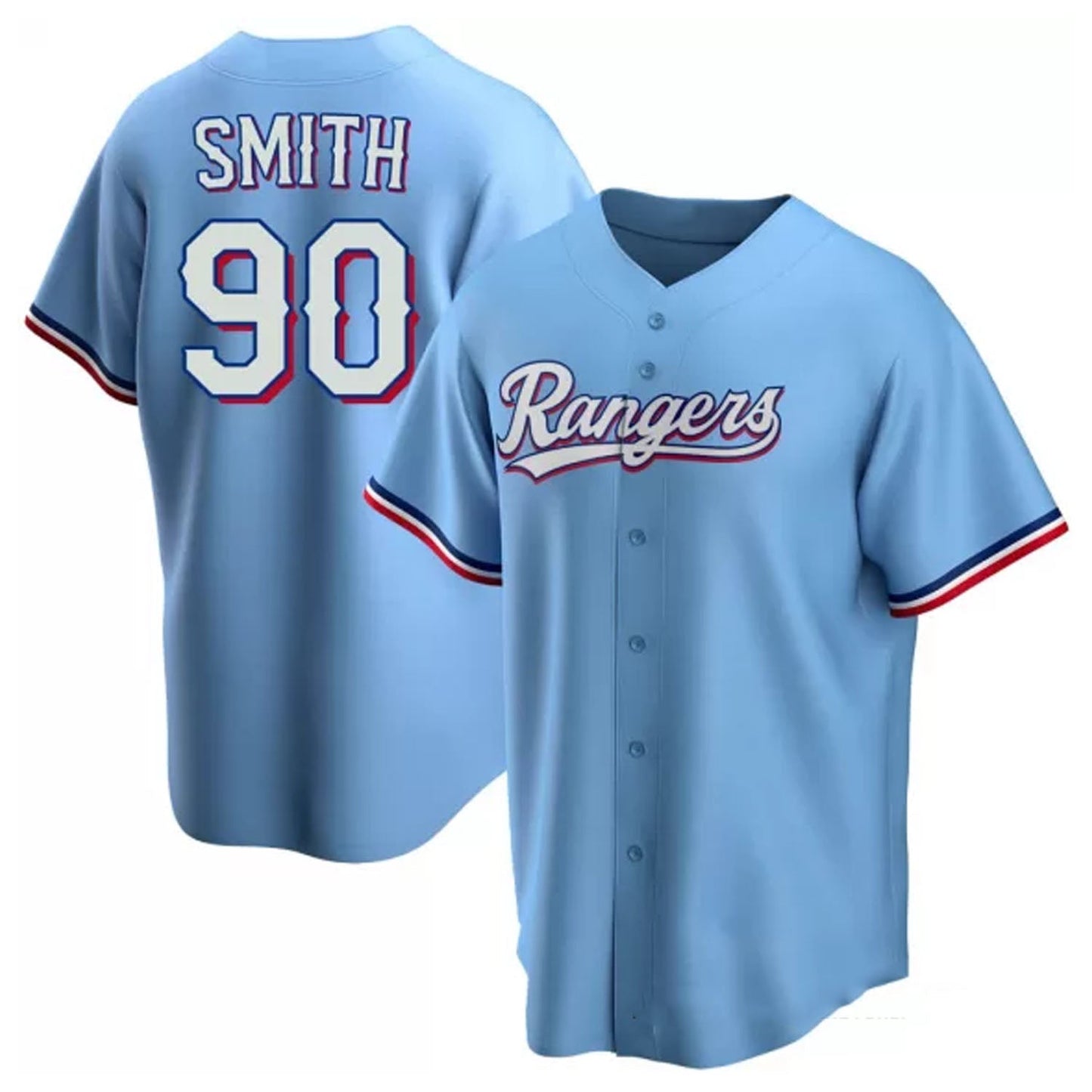 Baseball Josh Smith Texas Rangers 90 Jersey
