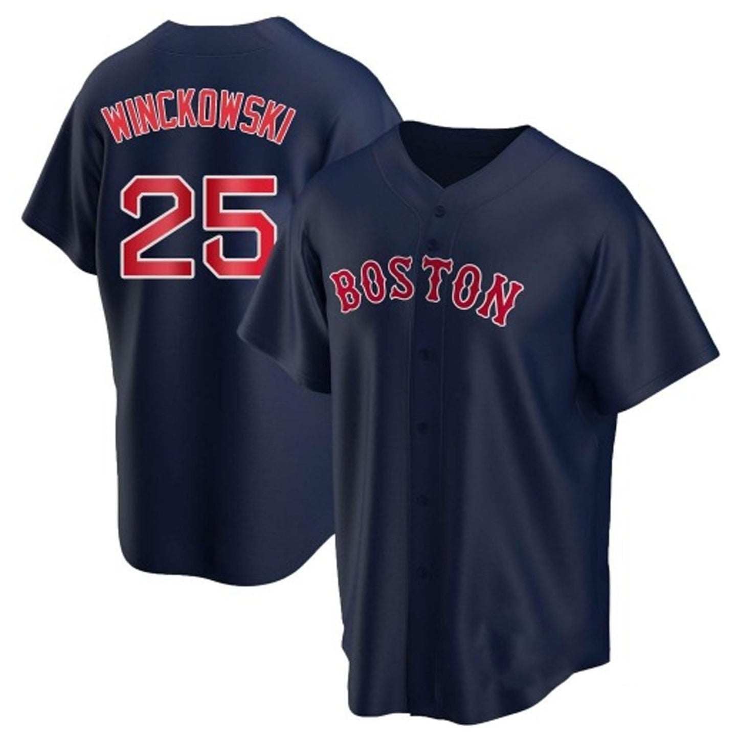 Baseball Josh Winckowski Boston Red Sox 25 Jersey
