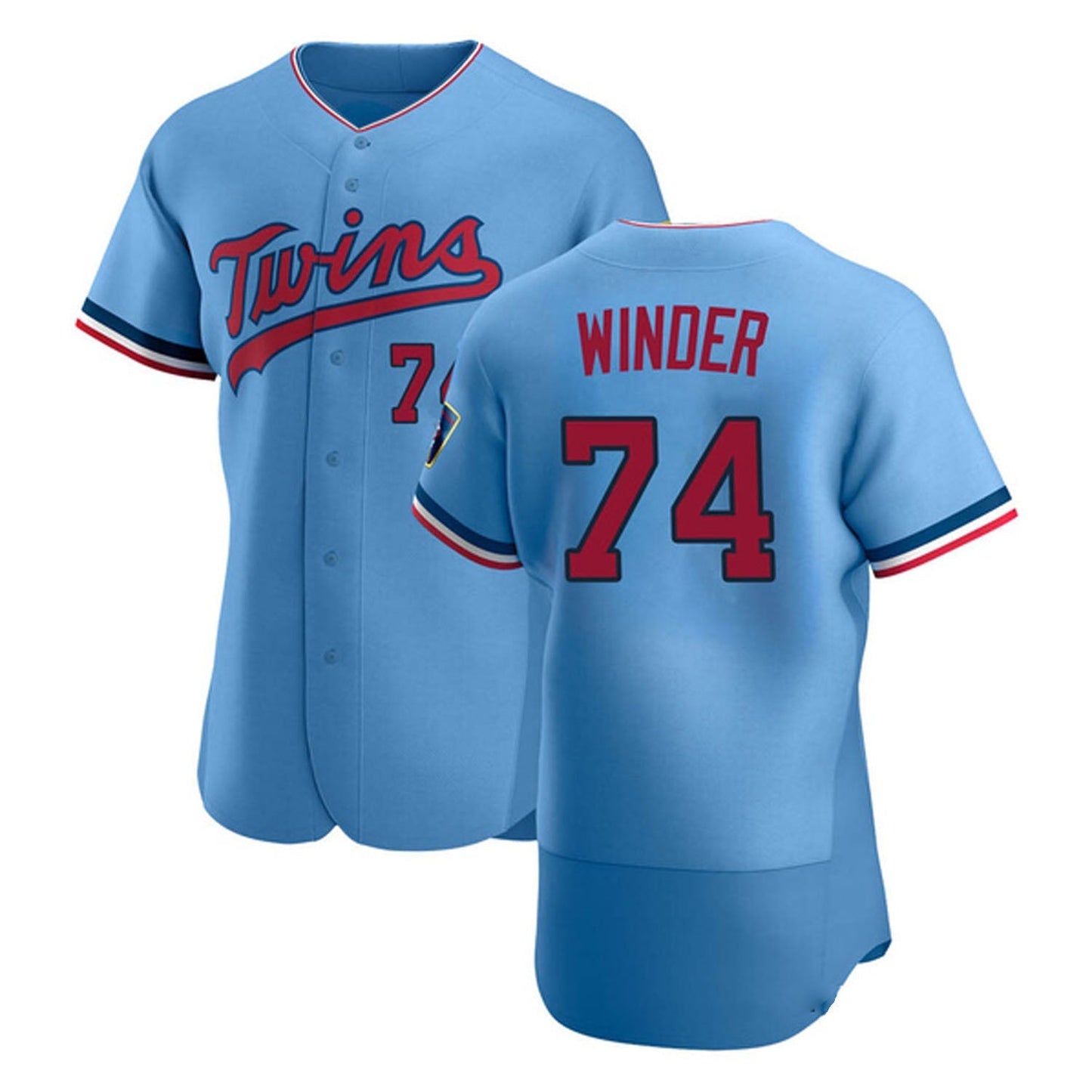 Baseball Josh Winder Minnesota Twins 74 Jersey