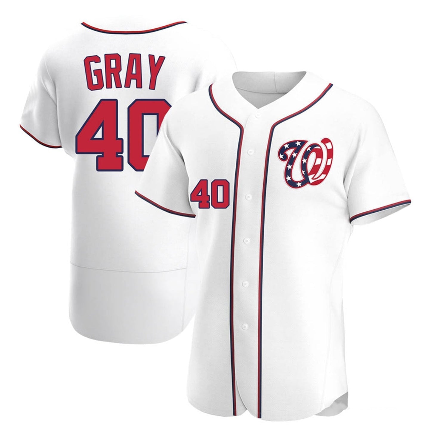 Baseball Josiah Gray Washington National 40 Jersey