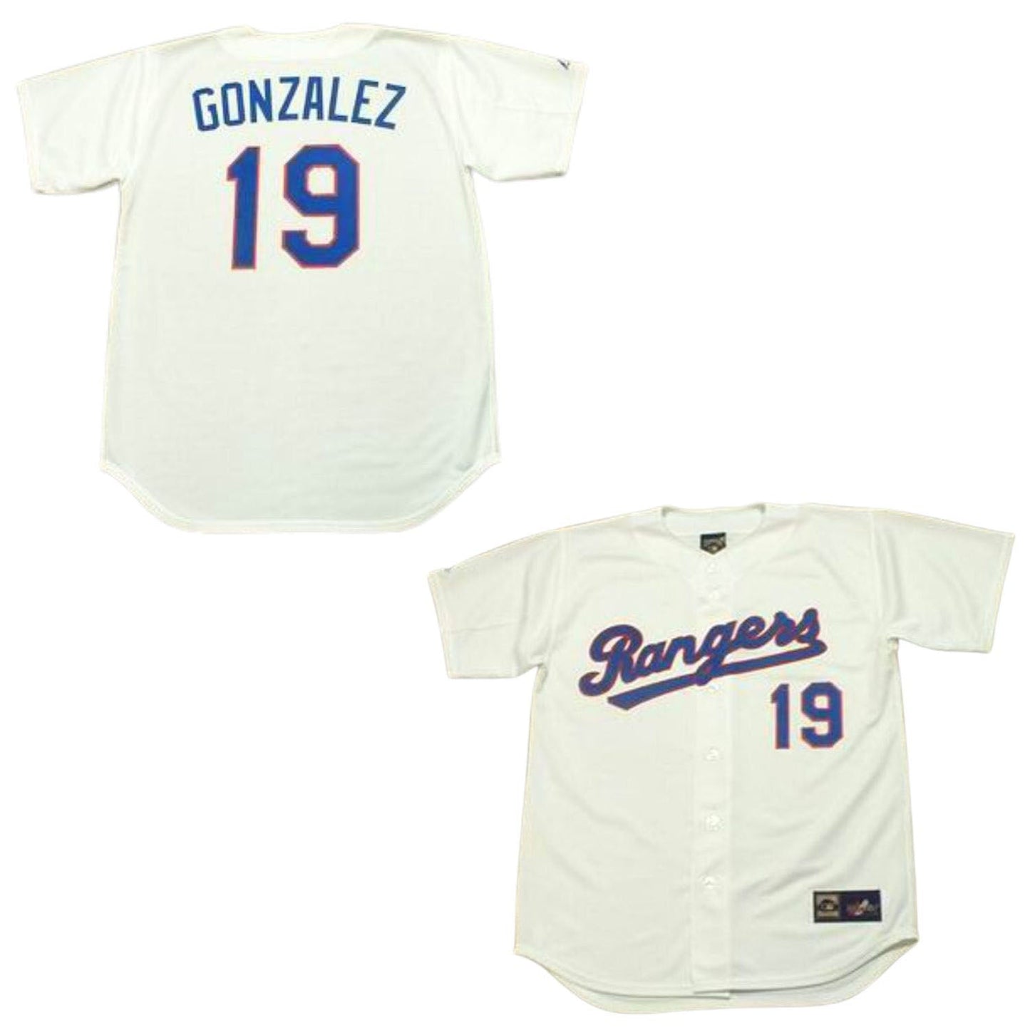 Baseball Juan Gonzalez Texas Rangers 19 Jersey