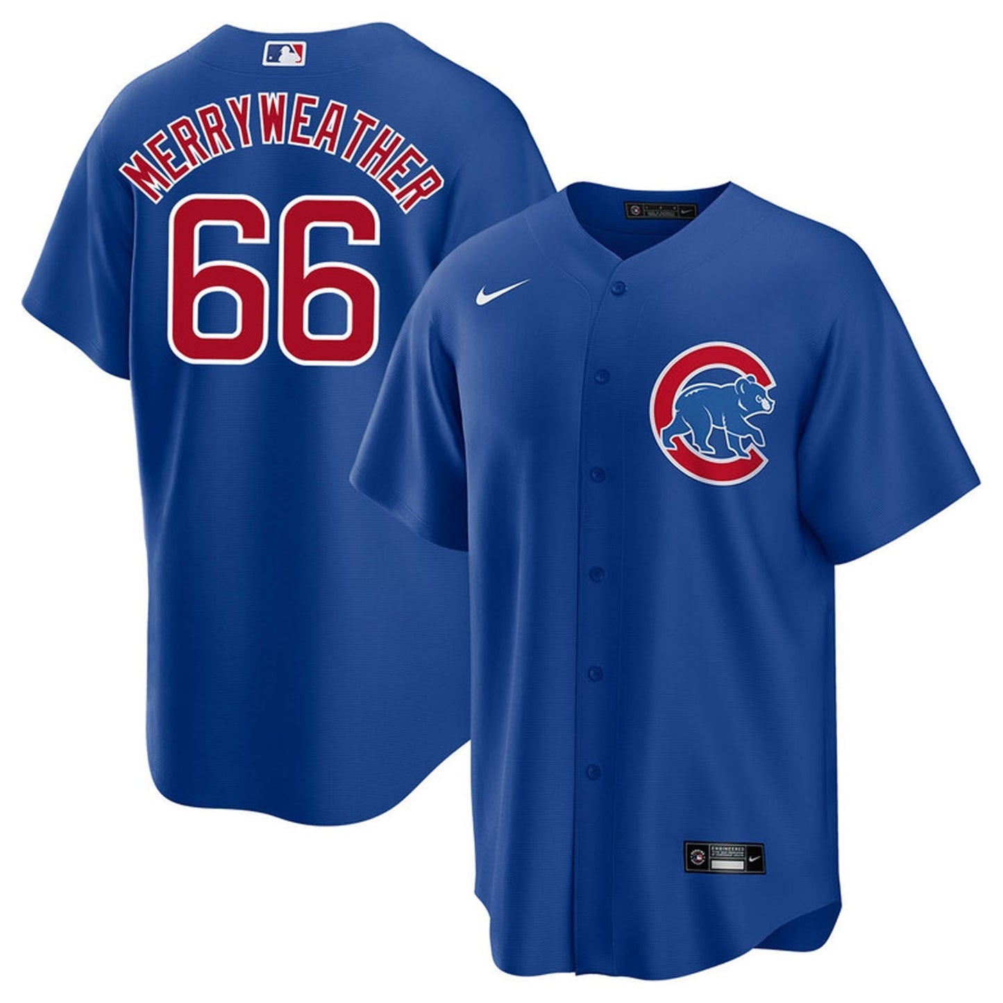 Baseball Julian Merryweather Chicago Cubs 66 Jersey