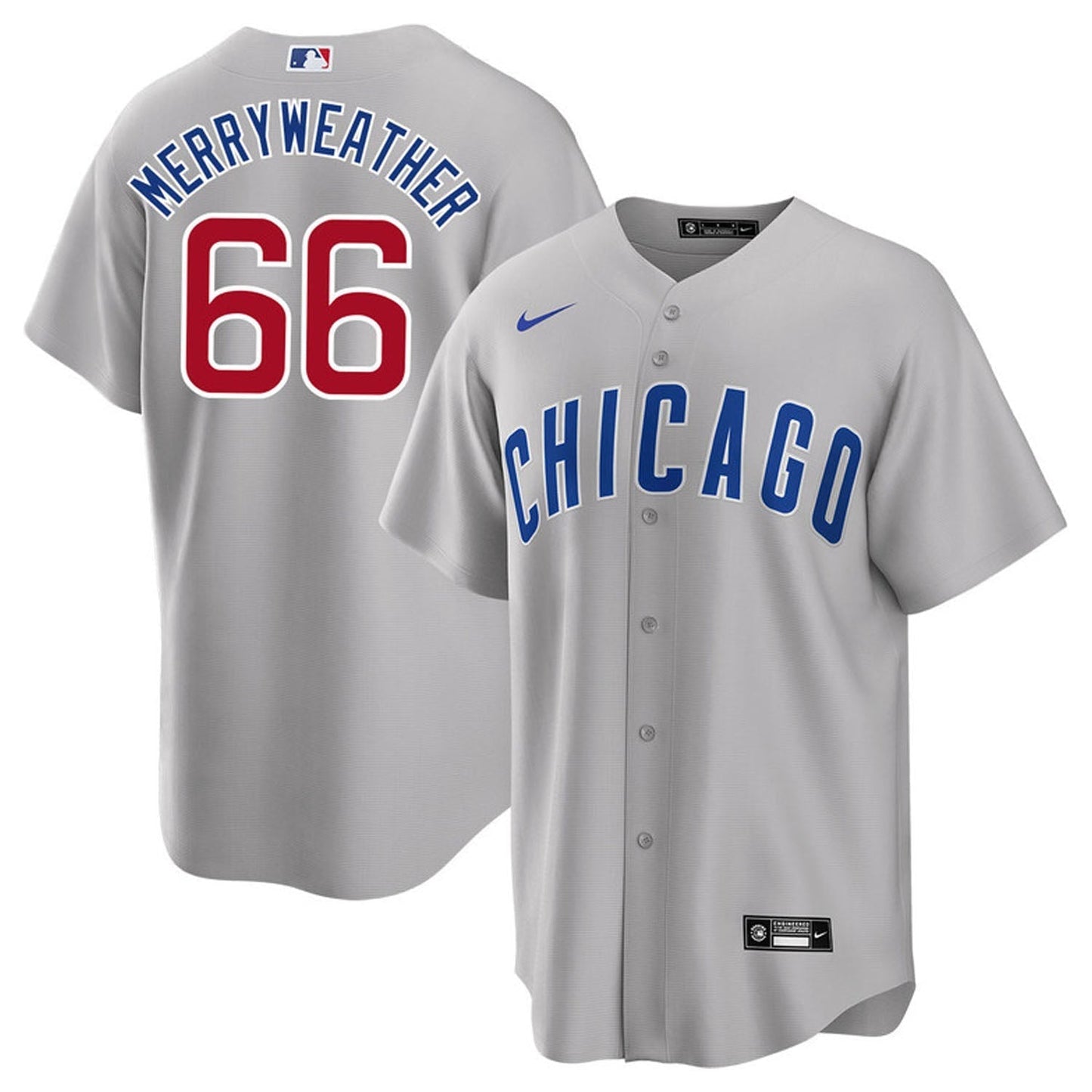 Baseball Julian Merryweather Chicago Cubs 66 Jersey