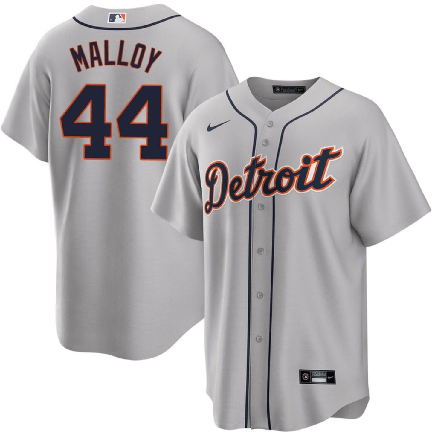 Baseball Justyn-Henry Malloy Detroit Tigers 44 Jersey