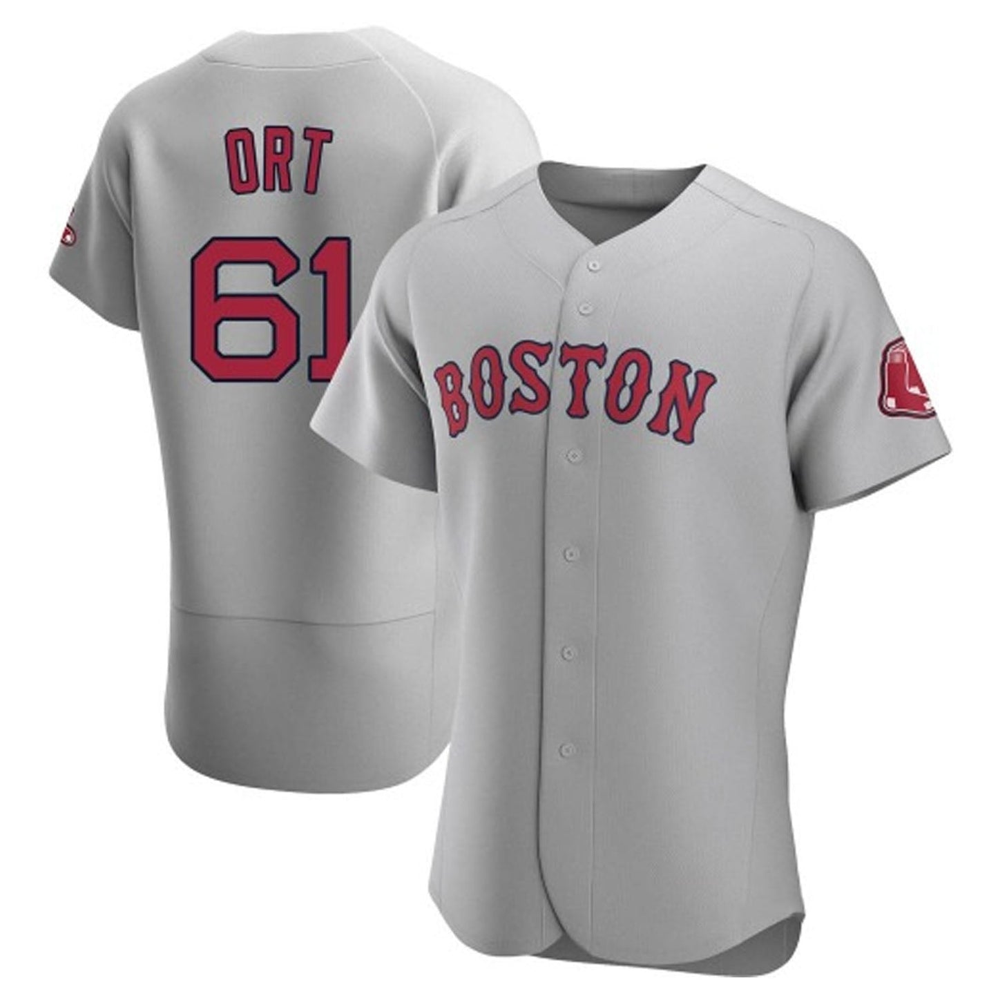 Baseball Kaleb Ort Boston Red Sox 61 Jersey