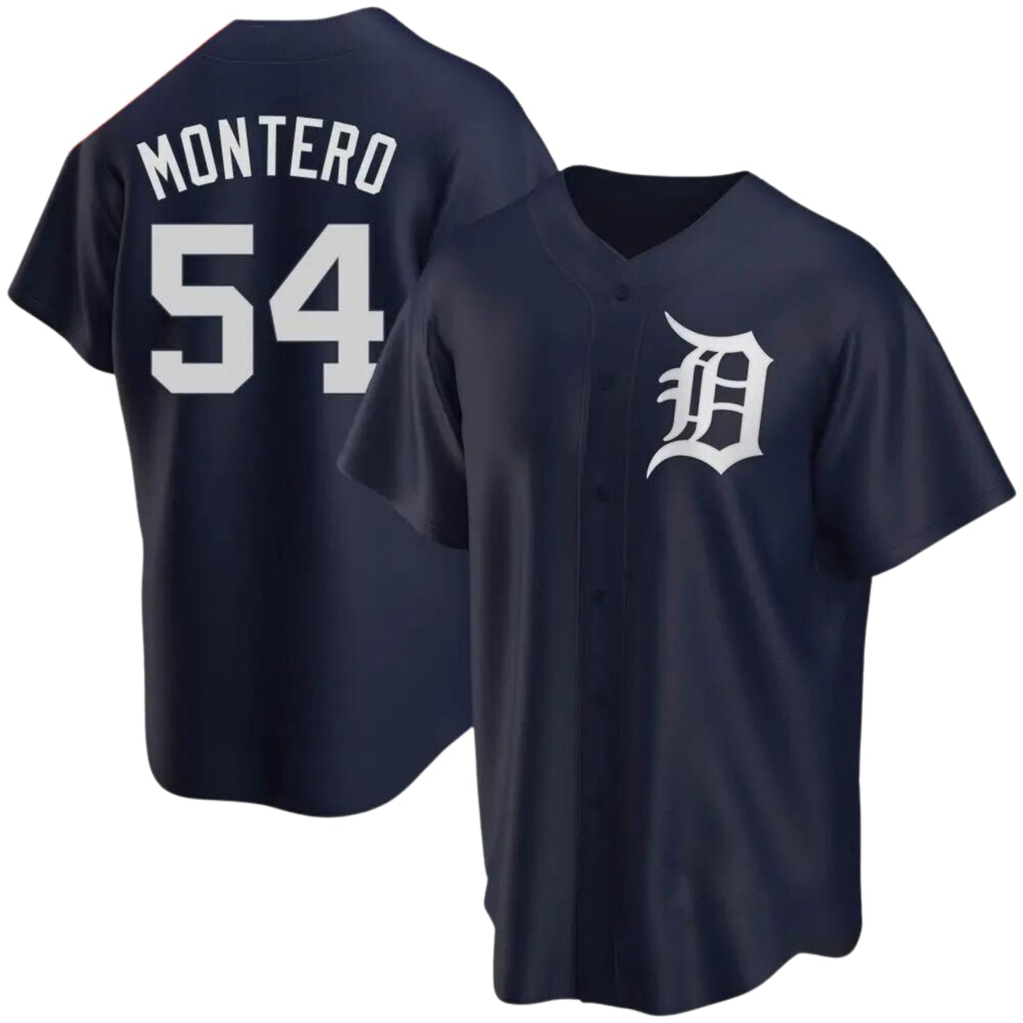Baseball Keider Montero Detroit Tigers 54 Jersey