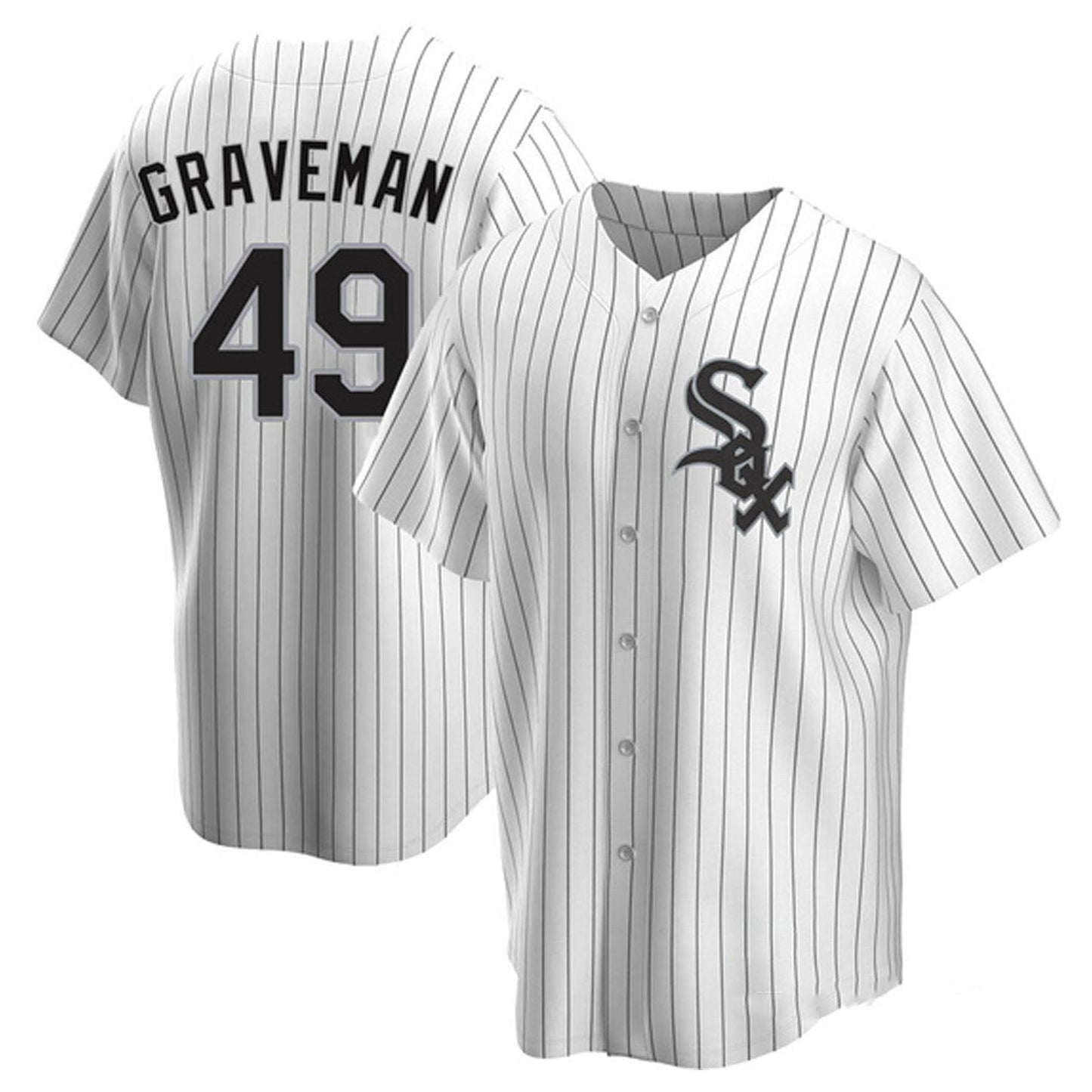 Baseball Kendall Graveman Chicago White Sox 49 Jersey