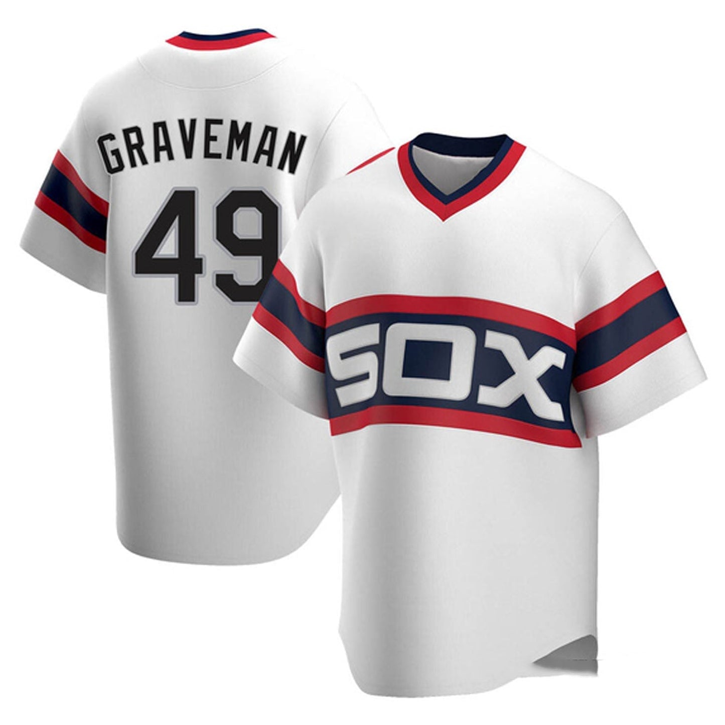 Baseball Kendall Graveman Chicago White Sox 49 Jersey