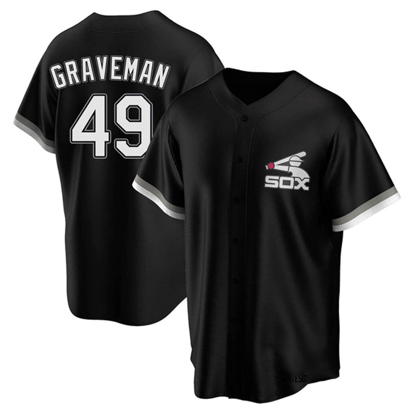 Baseball Kendall Graveman Chicago White Sox 49 Jersey