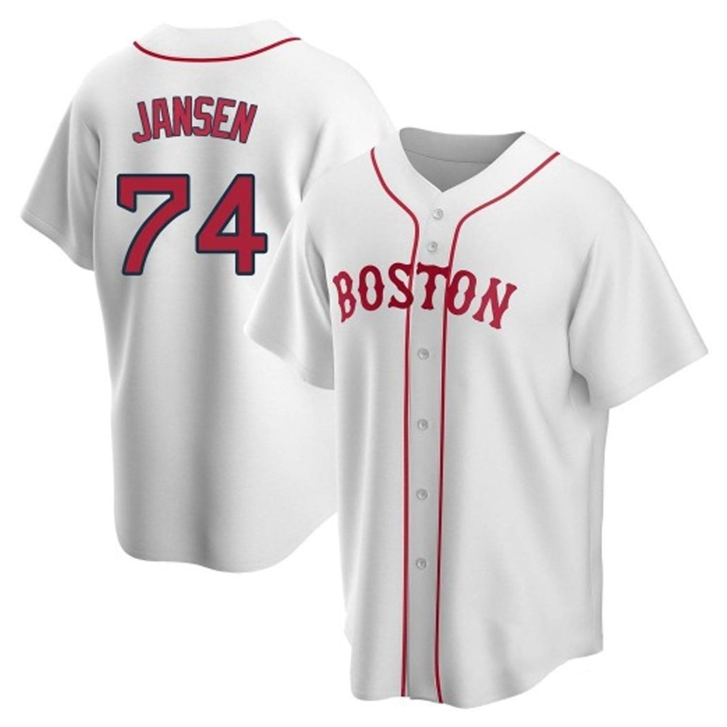Baseball Kenley Jansen Boston Red Sox 74 Jersey