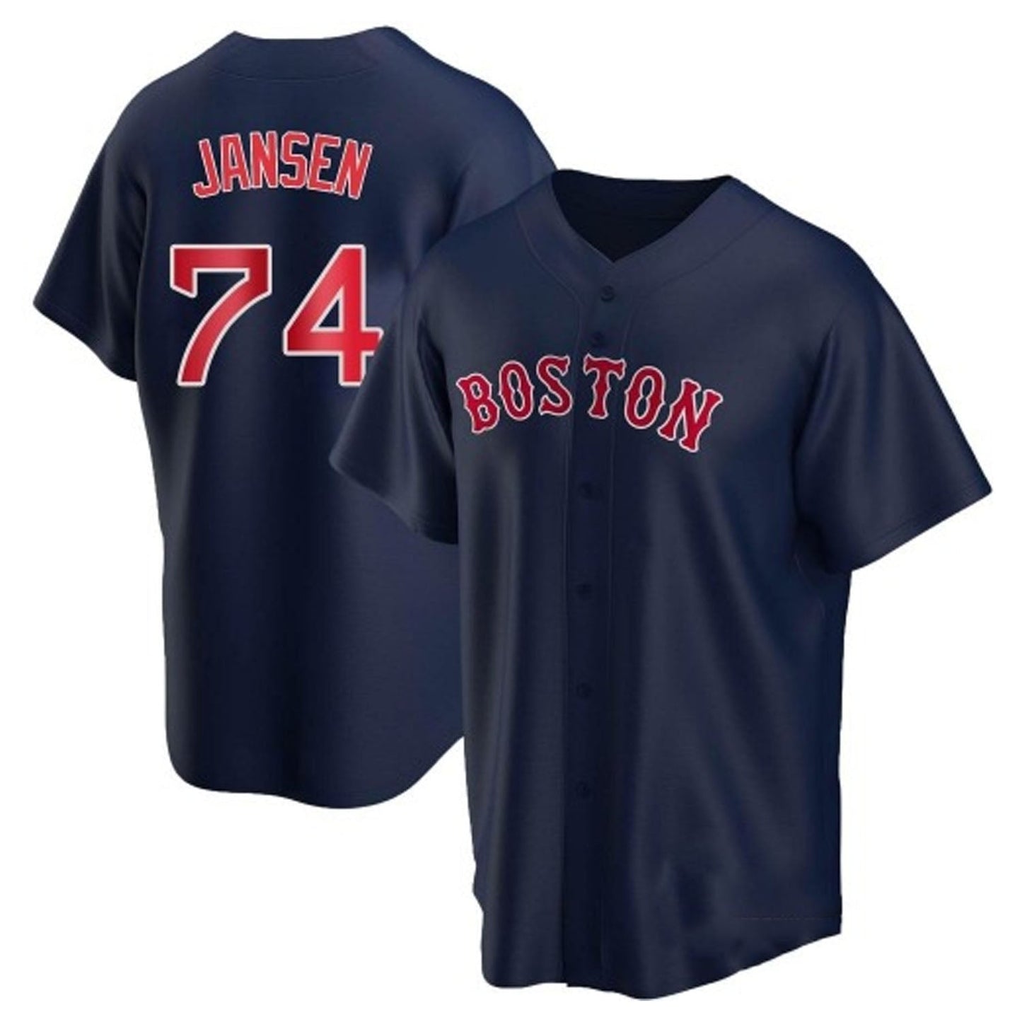 Baseball Kenley Jansen Boston Red Sox 74 Jersey