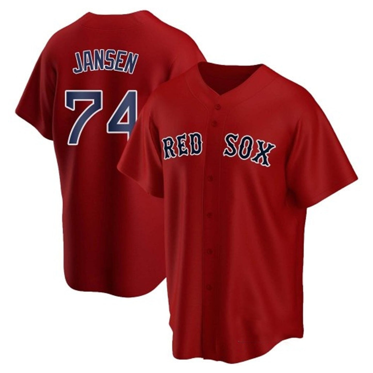 Baseball Kenley Jansen Boston Red Sox 74 Jersey