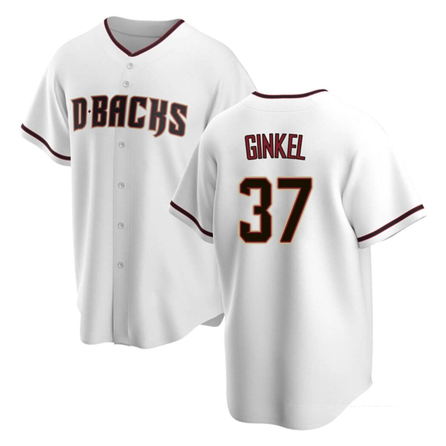 Baseball Kevin Ginkel Arizona Diamondbacks 37 Jersey
