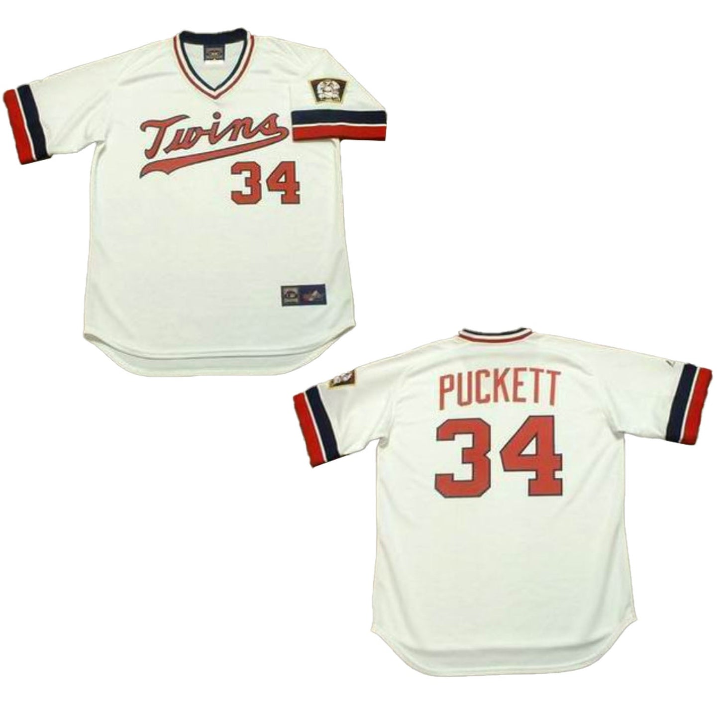 Baseball Kirby Puckett Minnesota Twins 34 Jersey