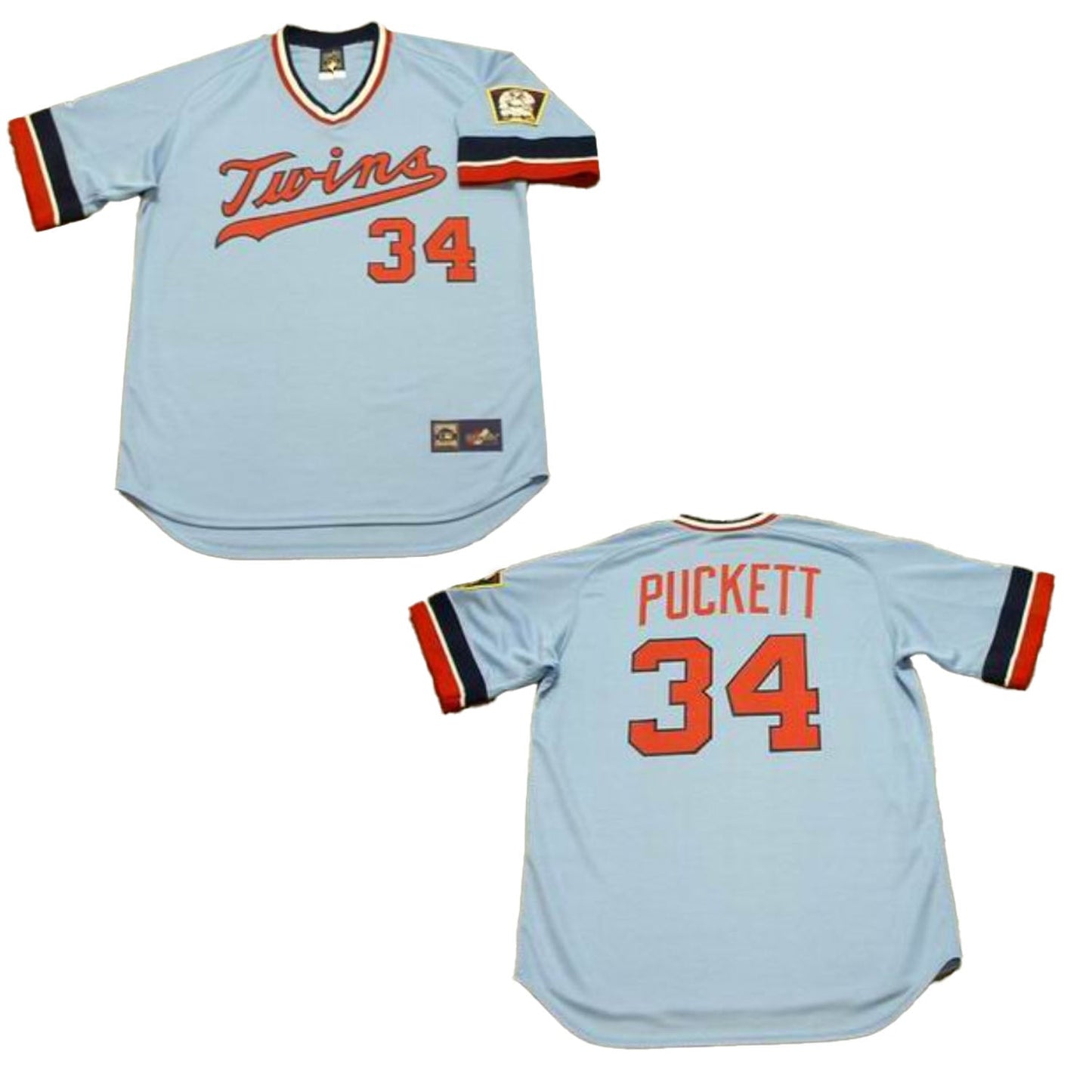 Baseball Kirby Puckett Minnesota Twins 34 Jersey