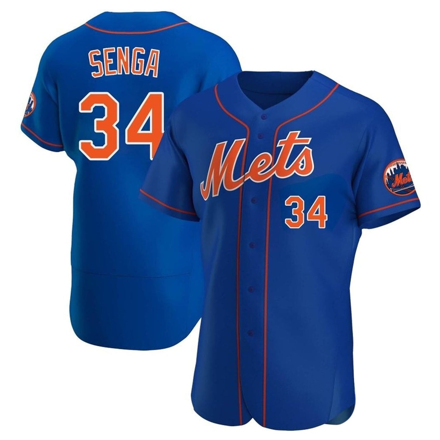 Baseball Kodai Senga New York Mets 34 Jersey