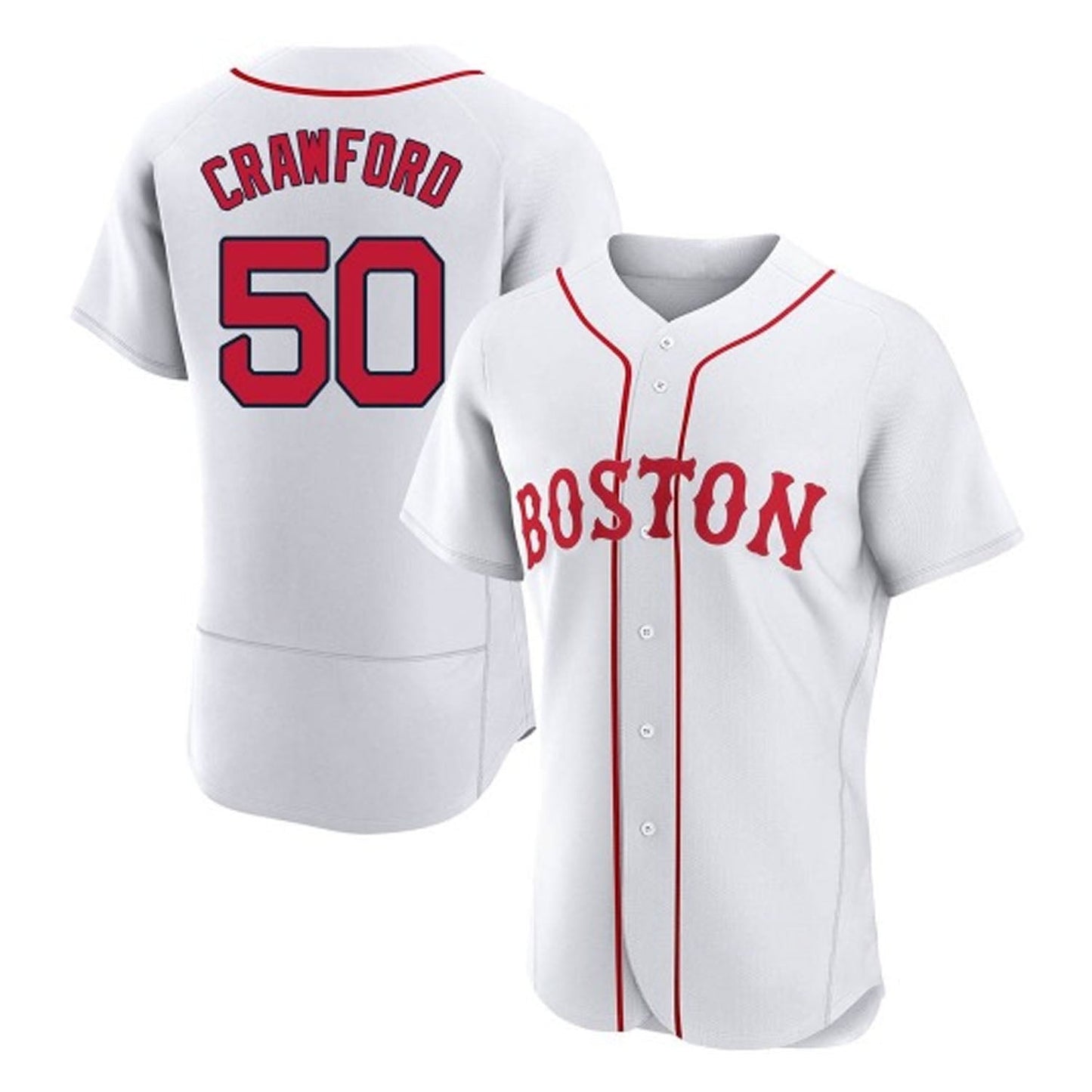 Baseball Kutter Crawford Boston Red Sox 50 Jersey