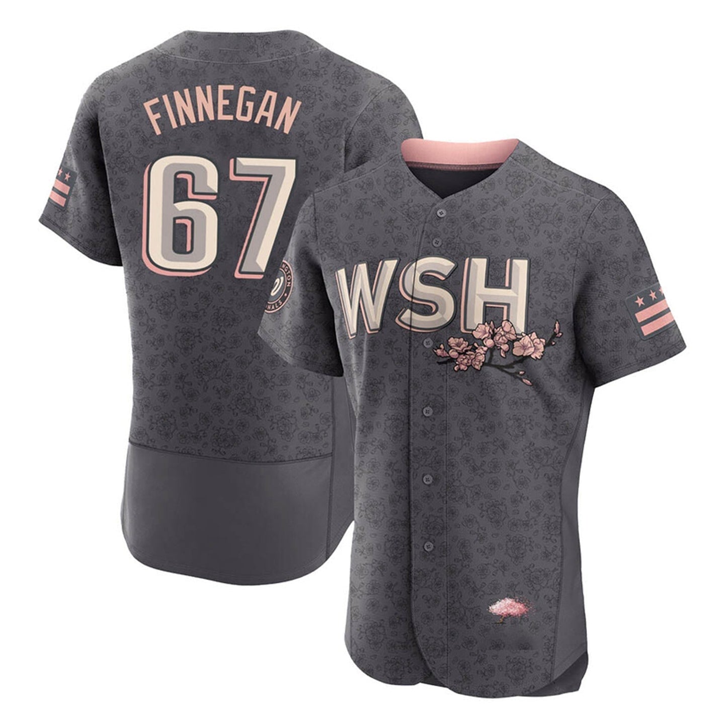 Baseball Kyle Finnegan Washington Nationals 67 Jersey