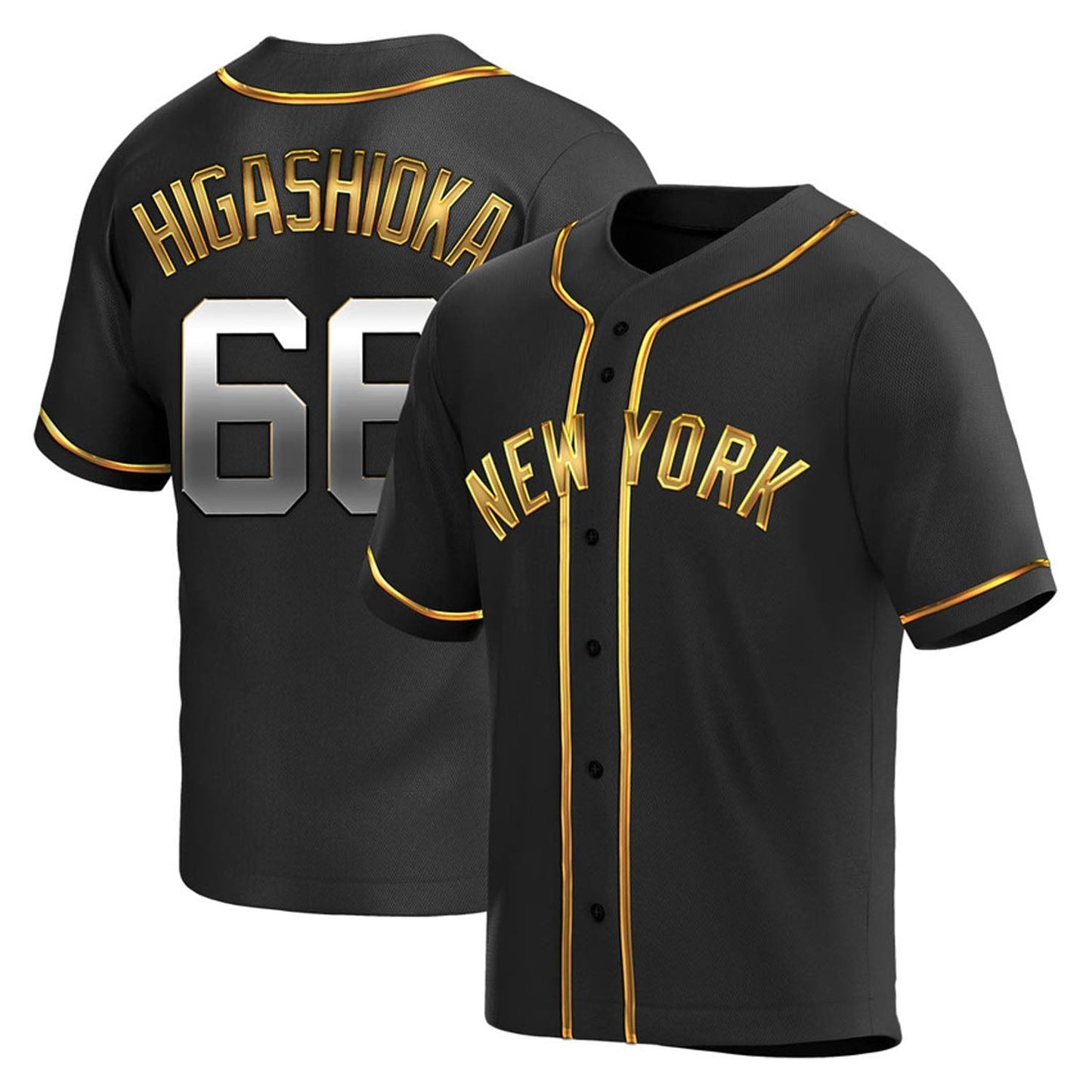 Baseball Kyle Higashioka New York Yankees 66 Jersey