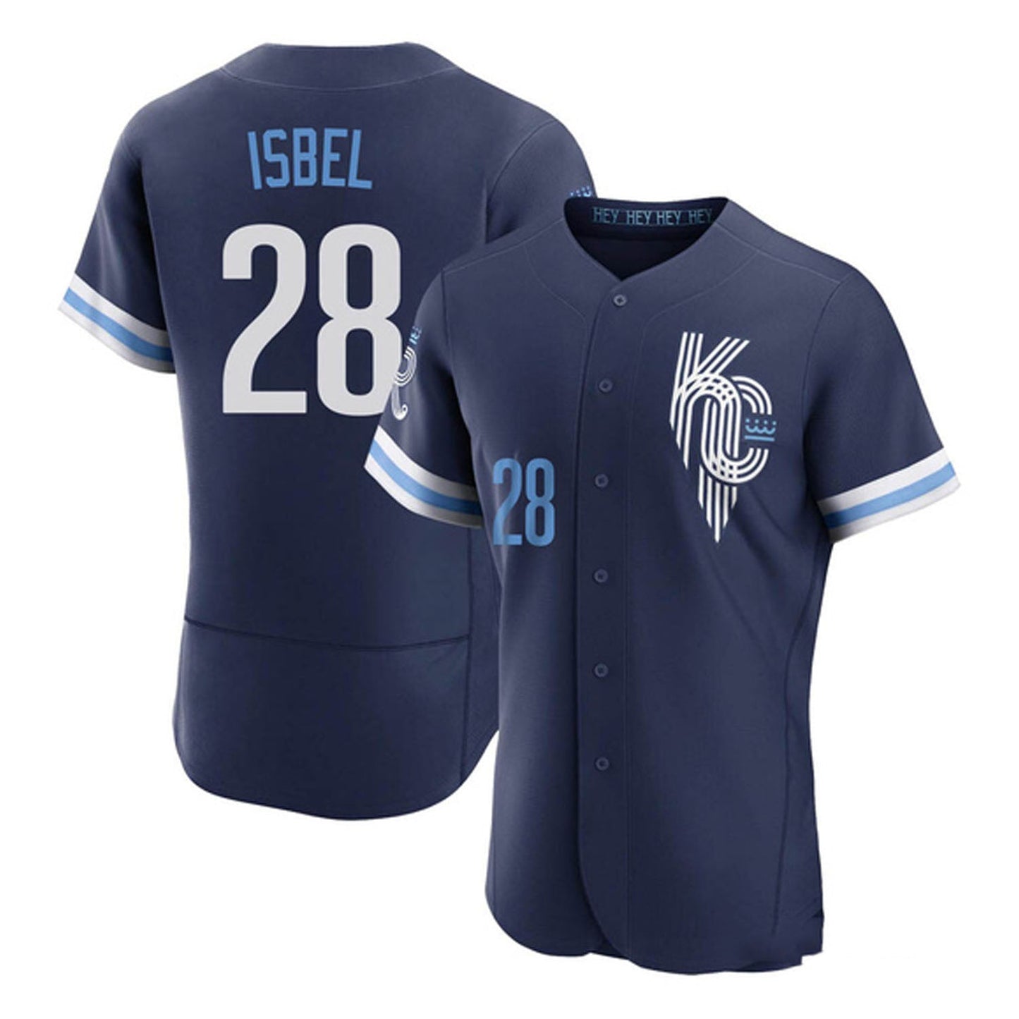 Baseball Kyle Isbel Kansas City Royals 28 Jersey