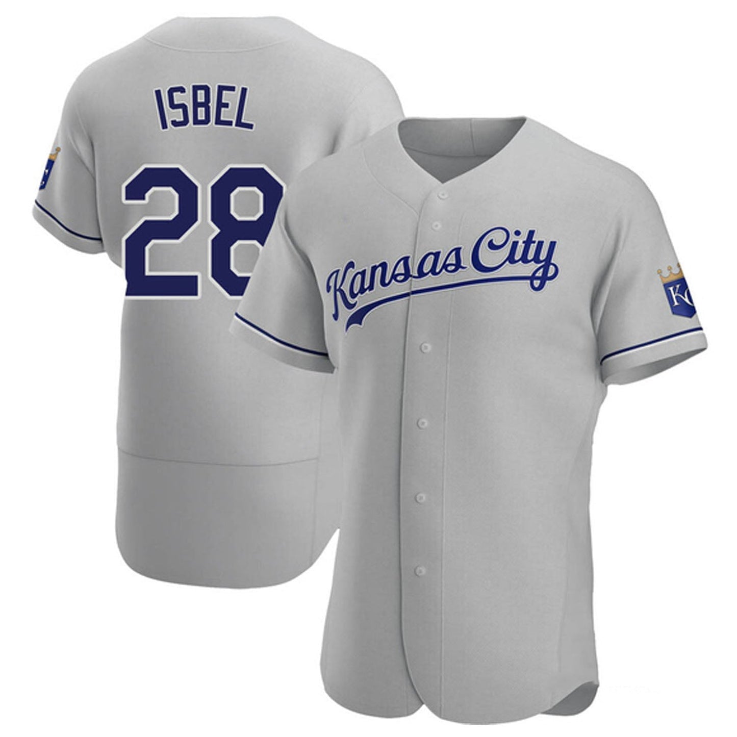 Baseball Kyle Isbel Kansas City Royals 28 Jersey