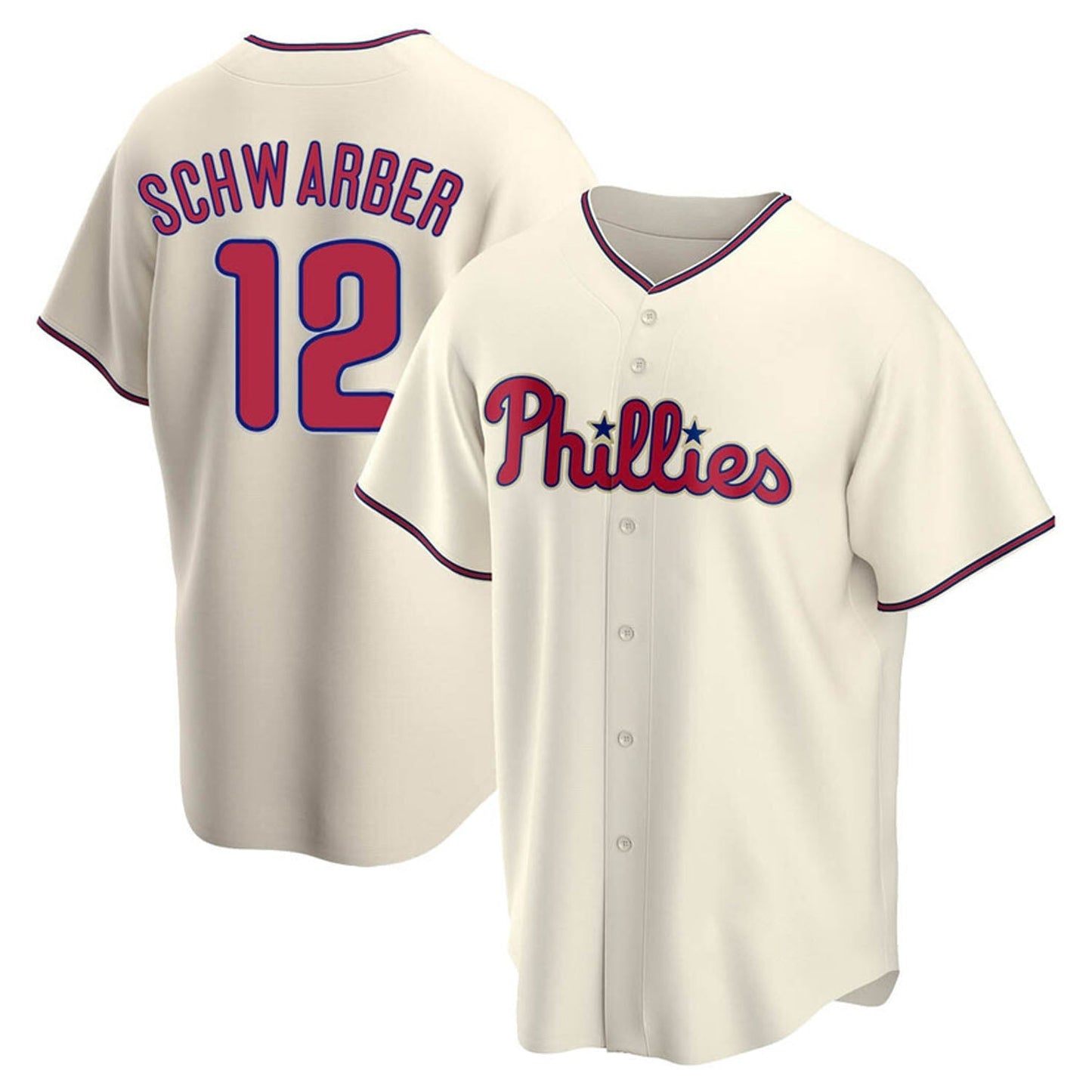 Baseball Kyle Schwarber Philadelphia Phillies 12 Jersey