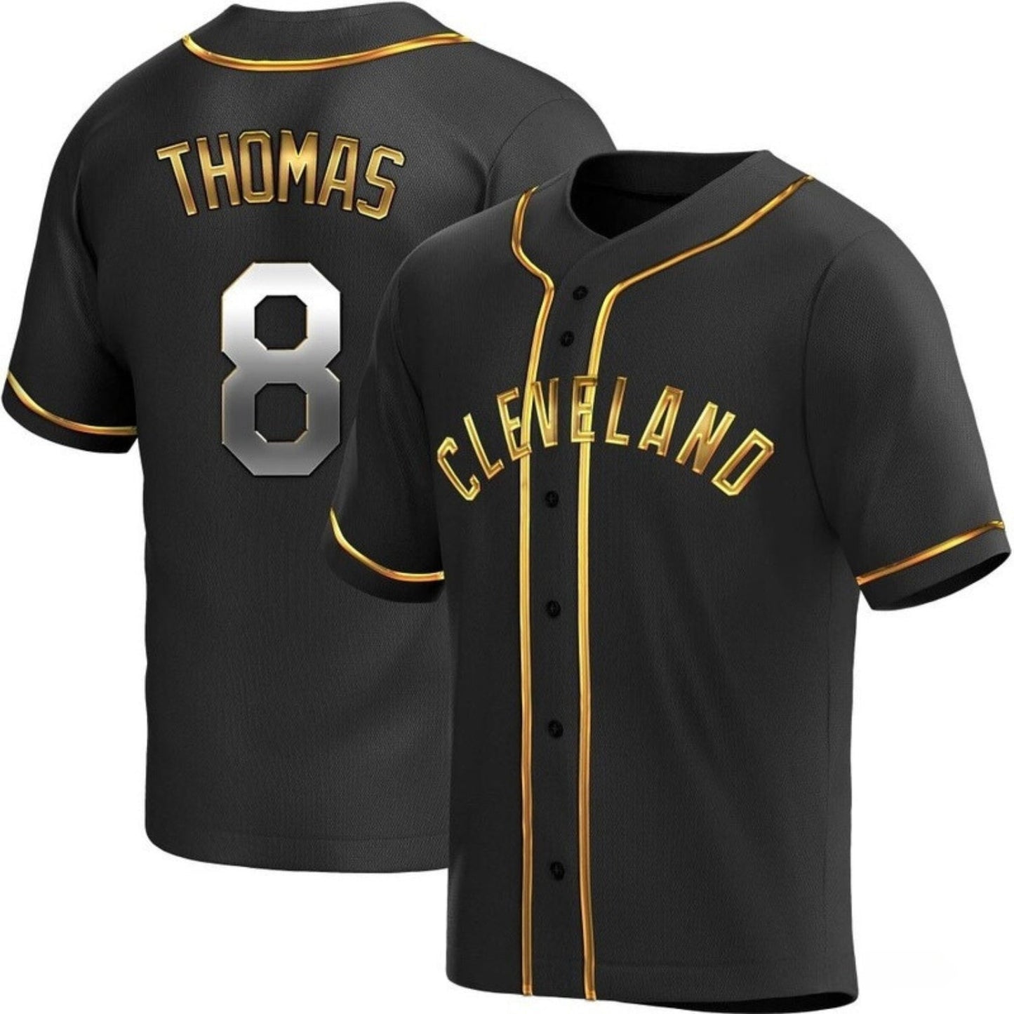 Baseball Lane Thomas Cleveland Guardians 8 Jersey