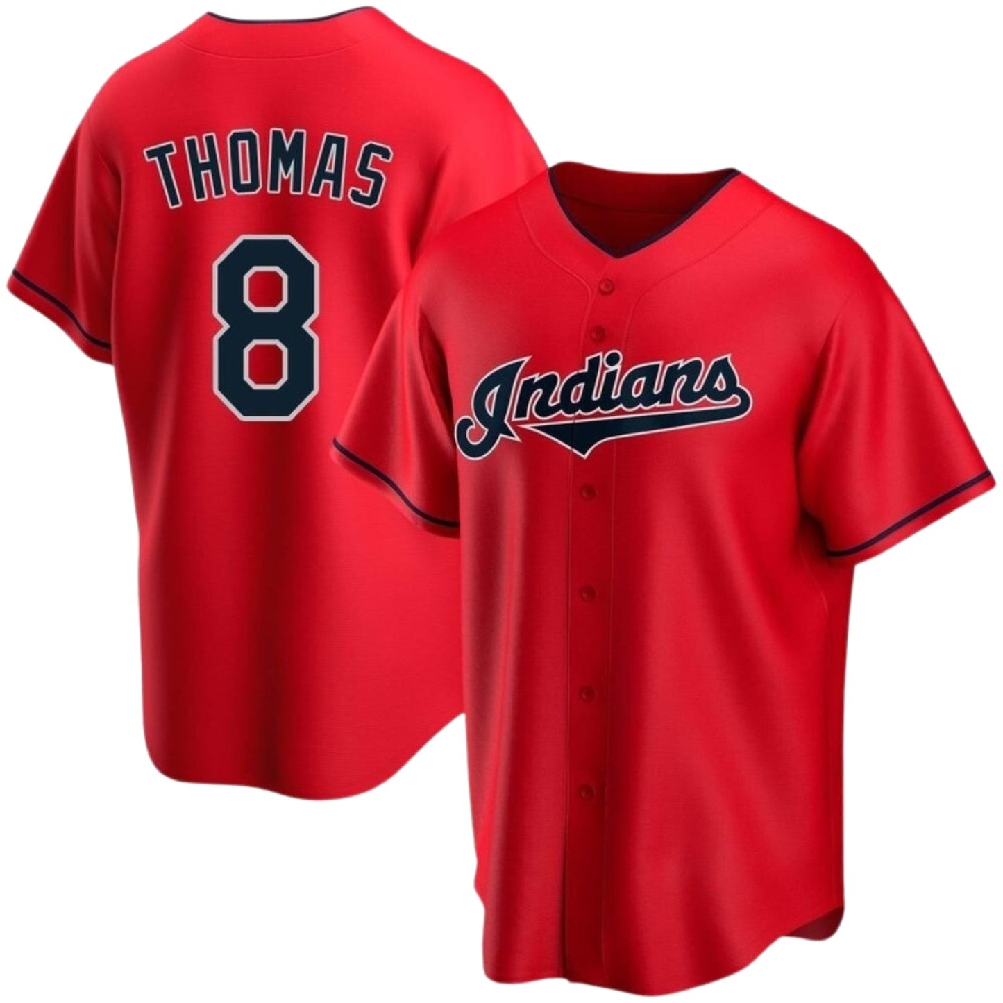 Baseball Lane Thomas Cleveland Guardians 8 Jersey