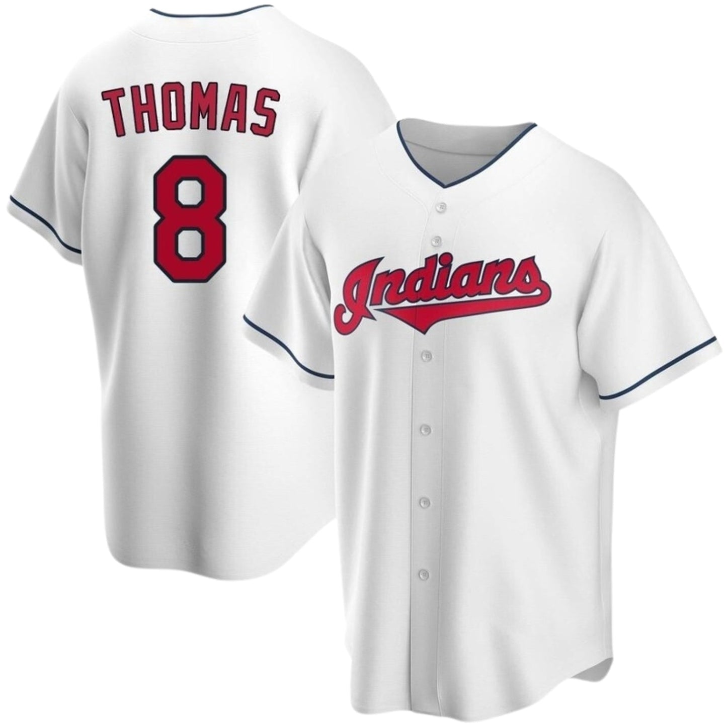 Baseball Lane Thomas Cleveland Guardians 8 Jersey